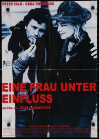 7r175 WOMAN UNDER THE INFLUENCE German 16x23 R2000s cast image of Peter Falk, Gena Rowlands!