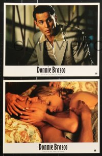 7r470 DONNIE BRASCO 6 French LCs 1997 Al Pacino is betrayed by undercover cop Johnny Depp!