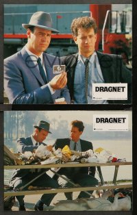 7r324 DRAGNET 12 French LCs 1988 Dan Aykroyd as detective Joe Friday with Tom Hanks!
