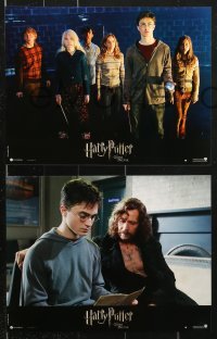 7r465 HARRY POTTER & THE ORDER OF THE PHOENIX 6 French LCs 2007 Ralph Fiennes, Daniel Radcliffe!