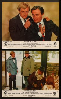 7r461 KARATE KILLERS 6 style A French LCs 1968 Vaughn, McCallum, Joan Crawford, Man from U.N.C.L.E.!