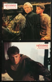 7r390 LADYHAWKE 8 style A French LCs 1985 Rutger Hauer, Michelle Pfeiffer & young Matthew Broderick!
