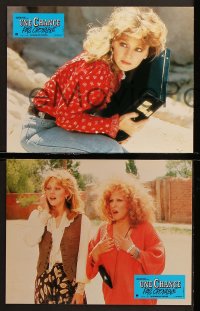7r313 OUTRAGEOUS FORTUNE 12 French LCs 1987 Bette Midler, Shelley Long, Peter Coyote, Arthur Hiller!