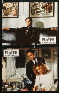 7r379 PLAYER 8 French LCs 1992 Robert Altman, Tim Robbins, cool different images!