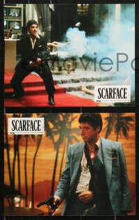 7r310 SCARFACE 12 French LCs 1984 Al Pacino as Tony Montana, Pfeiffer, De Palma, Oliver Stone!