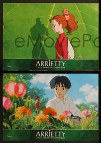7r444 SECRET WORLD OF ARRIETTY 6 French LCs 2012 Japanese Studio Ghibli fantasy anime cartoon!