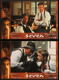 7r309 SEVEN 12 French LCs 1995 David Fincher, Morgan Freeman, Brad Pitt!