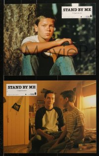 7r442 STAND BY ME 6 French LCs 1987 Rob Reiner, River Phoenix, Corey Feldman, O'Connell, Wheaton!