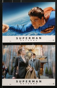 7r370 SUPERMAN RETURNS 8 French LCs 2006 Brandon Routh, Kate Bosworth, Spacey, sexy Parker Posey!