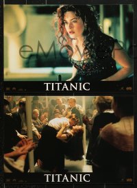 7r338 TITANIC 10 French LCs 1998 Leonardo DiCaprio, Kate Winslet, James Cameron!