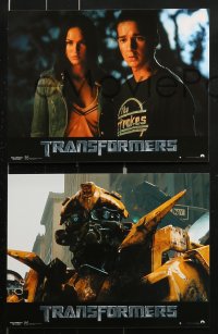 7r366 TRANSFORMERS 8 French LCs 2007 Michael Bay directed, sexy Megan Fox, Megatron destroy!