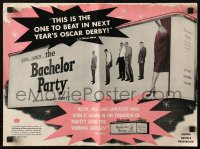 7s070 BACHELOR PARTY pressbook 1957 Don Murray, written by Paddy Chayefsky, they'll live it up tonight!