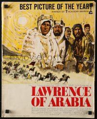 7s315 LAWRENCE OF ARABIA pressbook 1963 David Lean classic Oscar winner starring Peter O'Toole!