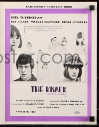 7s017 KNACK & HOW TO GET IT English pressbook 1965 Rita Tushingham, Ray Brooks, Michael Crawford