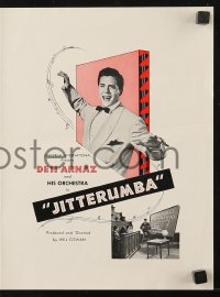 7s286 JITTERUMBA pressbook 1947 Desi Arnaz and His Orchestra, Judy Clark & Dulcina dancing!