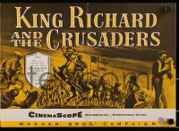 7s304 KING RICHARD & THE CRUSADERS pressbook 1954 Rex Harrison, Virginia Mayo, George Sanders, Holy War!