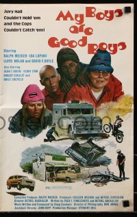 7s377 MY BOYS ARE GOOD BOYS pressbook 1978 Juvy Hall couldn't hold 'em, Ralph Meeker, Ida Lupino!