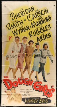 7t216 DOUGHGIRLS 3sh 1944 sexy Ann Sheridan, Alexis Smith & Jane Wyman at home during WWII!