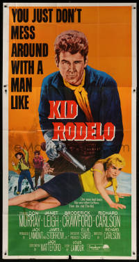 7t263 KID RODELO 3sh 1966 you just don't mess with a man like Don Murray, sexy Janet Leigh!