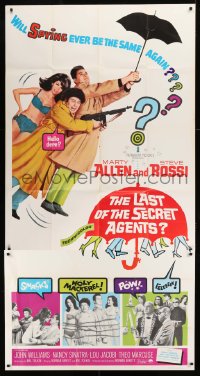 7t269 LAST OF THE SECRET AGENTS 3sh 1966 Allen & Rossi, will spying ever be the same again!