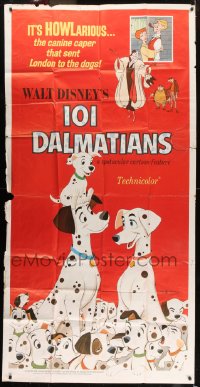 7t300 ONE HUNDRED & ONE DALMATIANS 3sh R1969 most classic Walt Disney canine family cartoon!