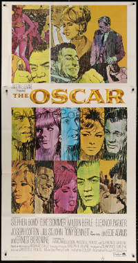 7t304 OSCAR 3sh 1966 Stephen Boyd & Elke Sommer race for Hollywood's highest award, Terpning art!