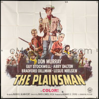 7t086 PLAINSMAN 6sh 1966 Don Murray, in the land of giants, their guns were law & legend!