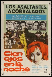 7t128 INFORMERS Argentinean 1965 Nigel Patrick, Margaret Whiting, The Underworld Informers, rare!