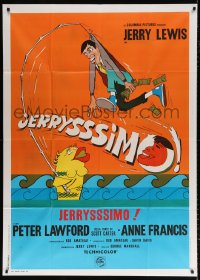 7t749 HOOK, LINE & SINKER Italian 1p 1969 Jerry Lewis, Peter Lawford, completely different art!