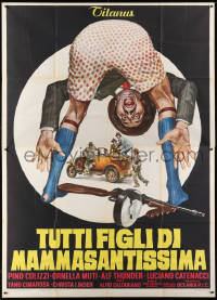 7t467 ITALIAN GRAFFITI Italian 2p 1973 Italian spoof comedy about the Roaring '20s, wacky art!