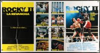 7t033 ROCKY II int'l Spanish language 1-stop poster 1979 Sylvester Stallone & Carl Weathers boxing!