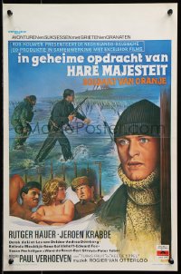 7w425 SOLDIER OF ORANGE Belgian 1977 Rutger Hauer, directed by Paul Verhoeven!
