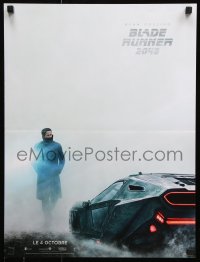 7w462 BLADE RUNNER 2049 teaser French 16x21 2017 cool image of Ryan Gosling standing by car!