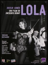 7w509 LOLA French 15x21 R2012 full-length sexy Anouk Aimee in the title role, Jacques Demy!
