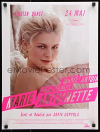 7w514 MARIE ANTOINETTE advance French 16x21 2006 Kirsten Dunst revealed, directed by Sofia Coppola!