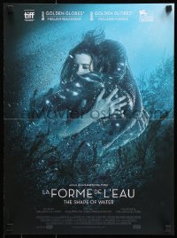 7w535 SHAPE OF WATER French 15x21 2018 Guillermo del Toro Best Picture Academy Award winner!