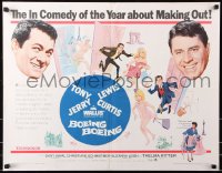 7w048 BOEING BOEING 1/2sh 1965 Tony Curtis & Jerry Lewis in the big comedy of nineteen sexty-sex!