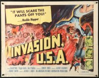 7w153 INVASION U.S.A. 1/2sh 1952 New York topples, San Francisco in flames, Boulder Dam destroyed!