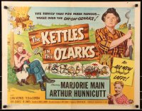 7w168 KETTLES IN THE OZARKS style B 1/2sh 1956 Marjorie Main brews up a roaring riot in the hills!