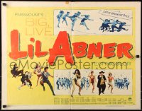 7w188 LI'L ABNER style A 1/2sh 1959 sexy Julie Newmar, Peter Palmer, from Al Capp's comic!