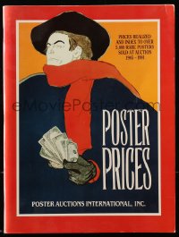 7x215 POSTER AUCTIONS INTERNATIONAL 09/01/91 softcover book 1991 prices values for 5,000 rare posters!