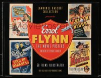 7x152 ERROL FLYNN: THE MOVIE POSTERS softcover book 1995 180 great color images, some full page!