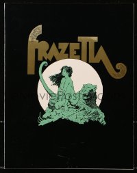 7x157 FRANK FRAZETTA THE LIVING LEGEND softcover book 1981 wonderful full-page illustrations!