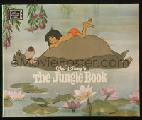 7x182 JUNGLE BOOK softcover book 1980 Walt Disney Read-Aloud Film Classic with color images!