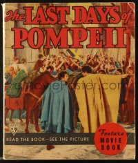 7x185 LAST DAYS OF POMPEII paperback book 1935 Whitman Publishing Feature Movie Book!
