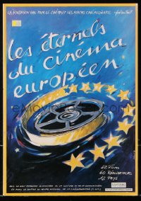 7x191 LES ETERNELS DU CINEMA EUROPEEN French softcover book 1989 full-page color movie poster art!