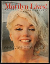 7x196 MARILYN LIVES softcover book 1981 an illustrated biography with some full-page images!