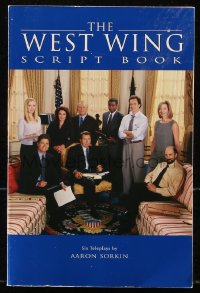 7x236 WEST WING softcover book 2002 Script Book for six Aaron Sorkin teleplays from seasons 1 & 2!