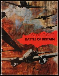 7x262 BATTLE OF BRITAIN English souvenir program book 1969 historical World War II battle!