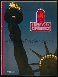 7x397 NEW YORK EXPERIENCE souvenir program book 1980 wonderful images of NYC sights & attractions!